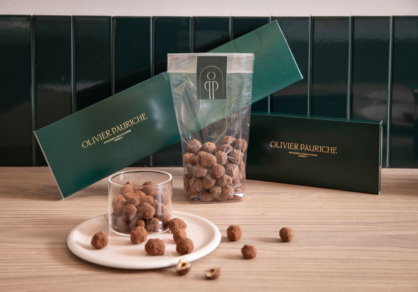 Noisettes Enrobées au Chocolat